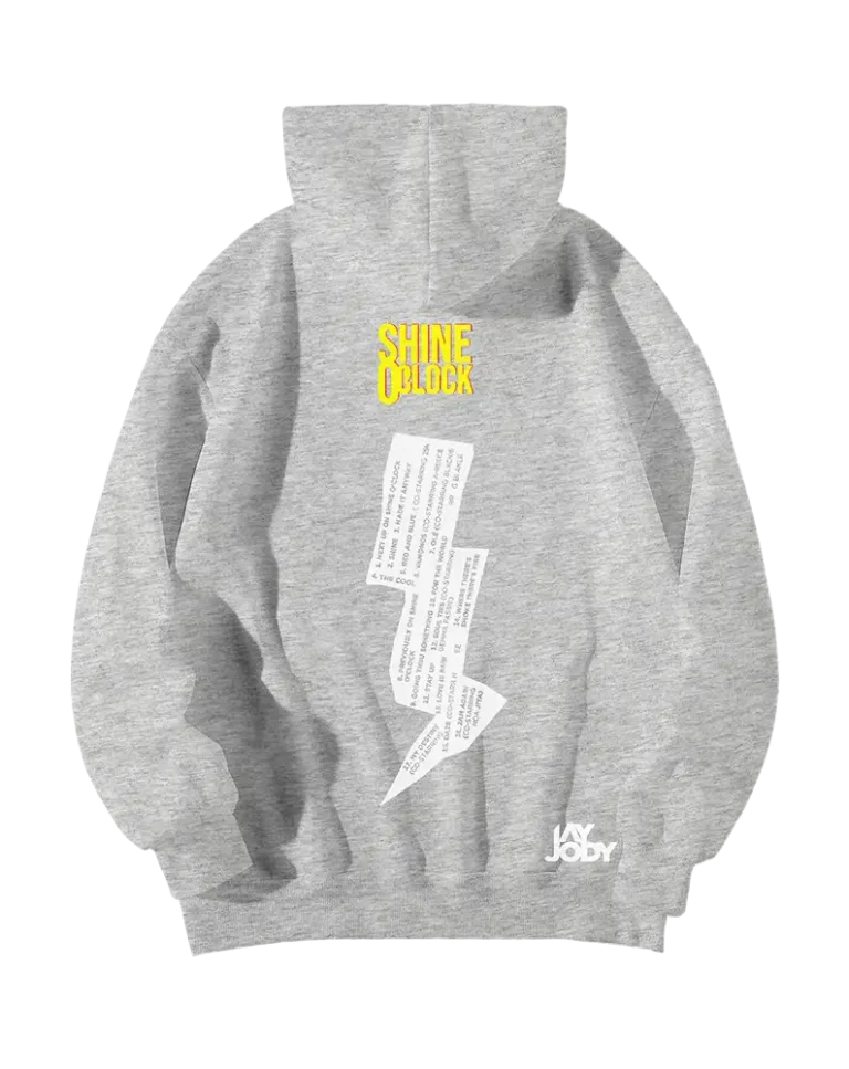 8_back_Shine Grey Hoodie
